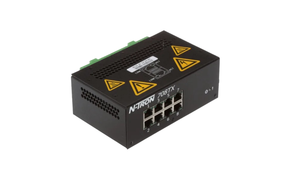 Brand New Original N-TRON 708TX Industrial Ethernet Switch-Yuli Industrial Automation