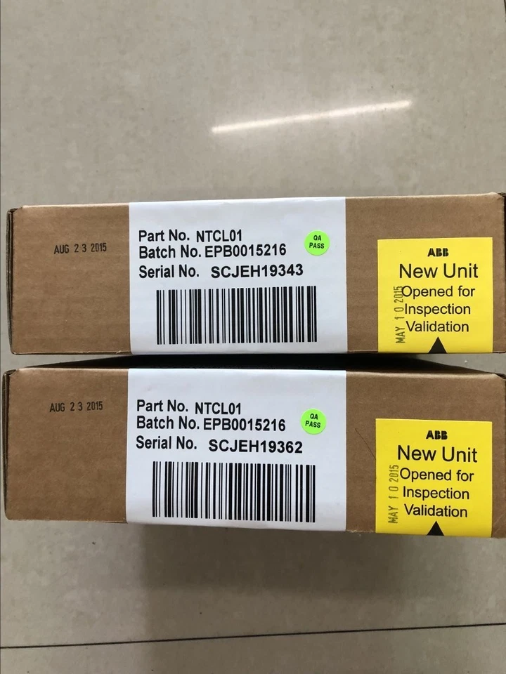 ABB NTCL01 Module Maintenance