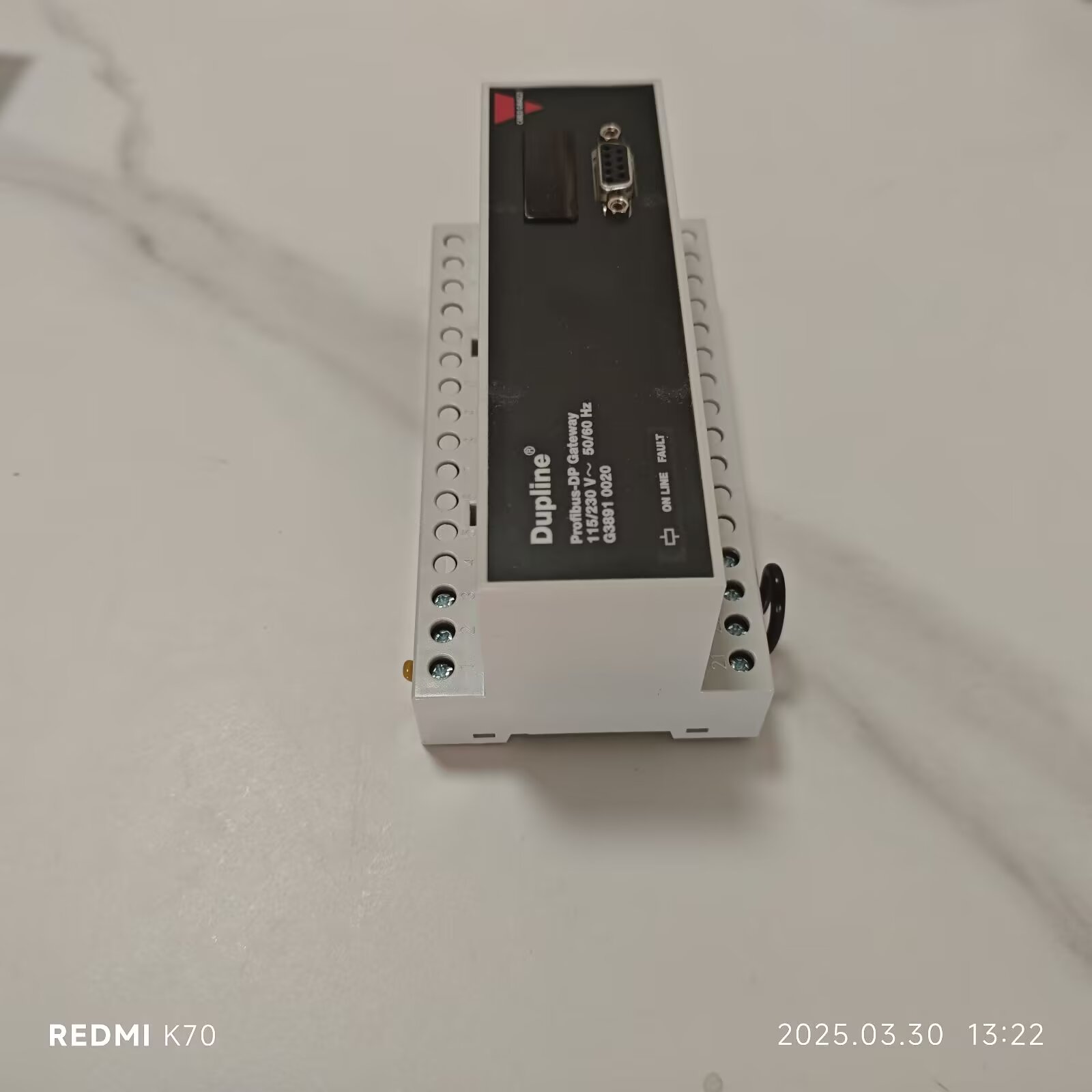 Carlo Gavazzi G38910020230 Gateway for industrial energy monitoring and data concentration.