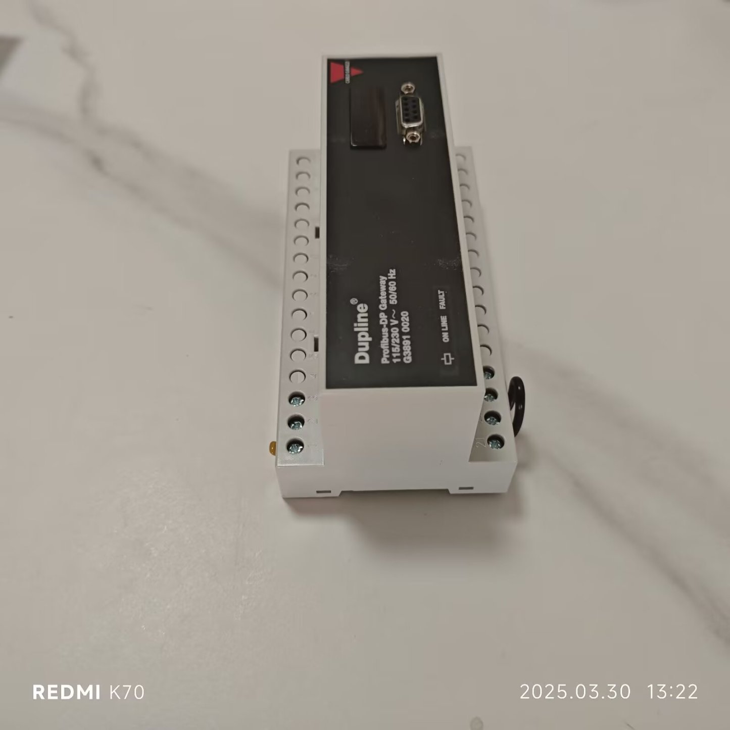 Carlo Gavazzi G38910020230 Gateway for industrial energy monitoring and data concentration.