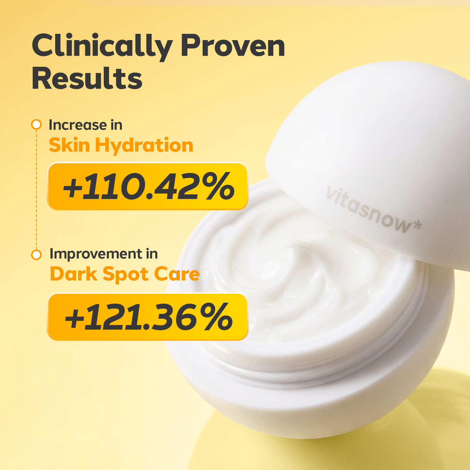 GLAM UP VitaSnow Toning Cream