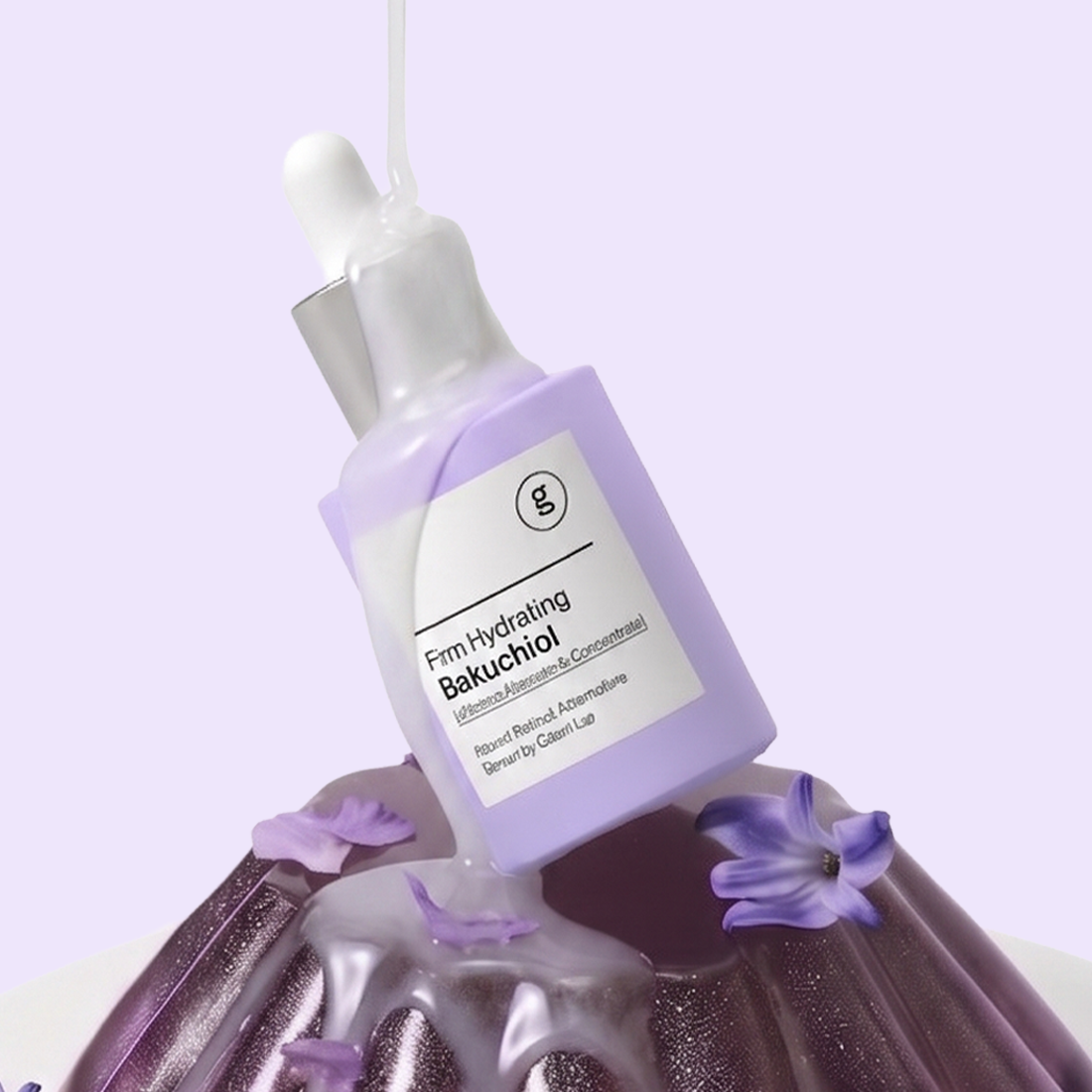 GLAM UP Bakuchiol Serum & Hyaluronic Acid (1.01 Fl Oz)