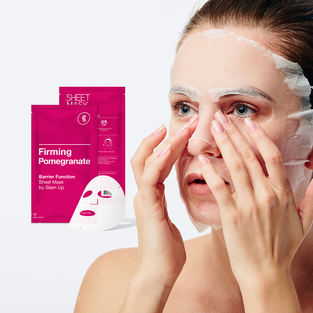 Glam Up Sheet Mask Firming Pomegranate (10 sheets)