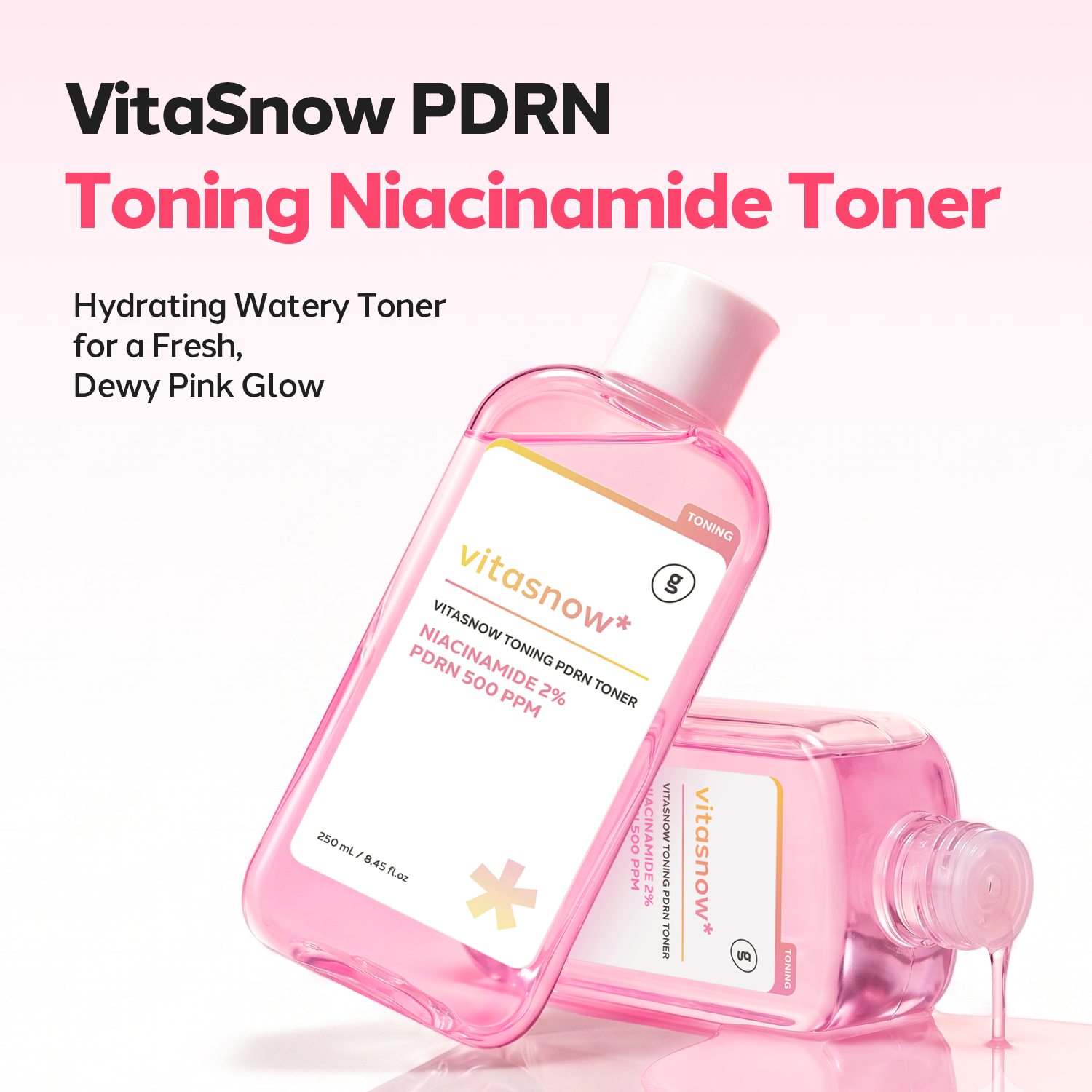 VitaSnow PDRN 500ppm Toning Toner