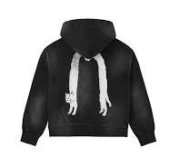 Women hoodie black and white long soft winter style