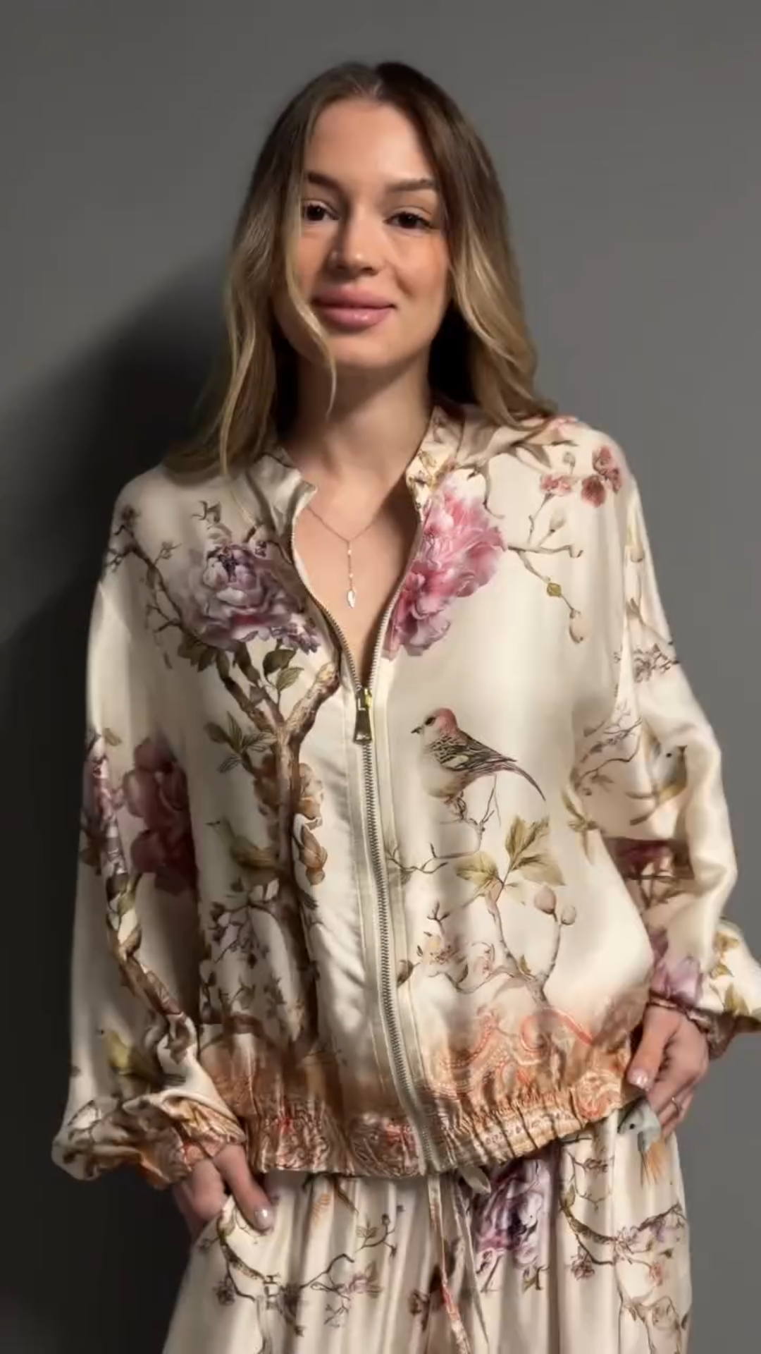  Floral Print Casual Set