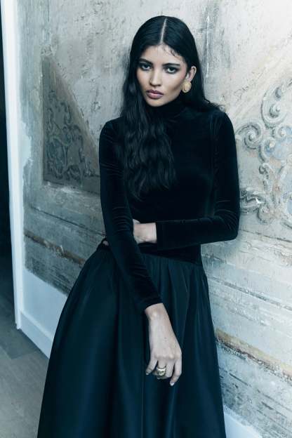 Florienne Long Sleeve Maxi Dress-ROVOLE