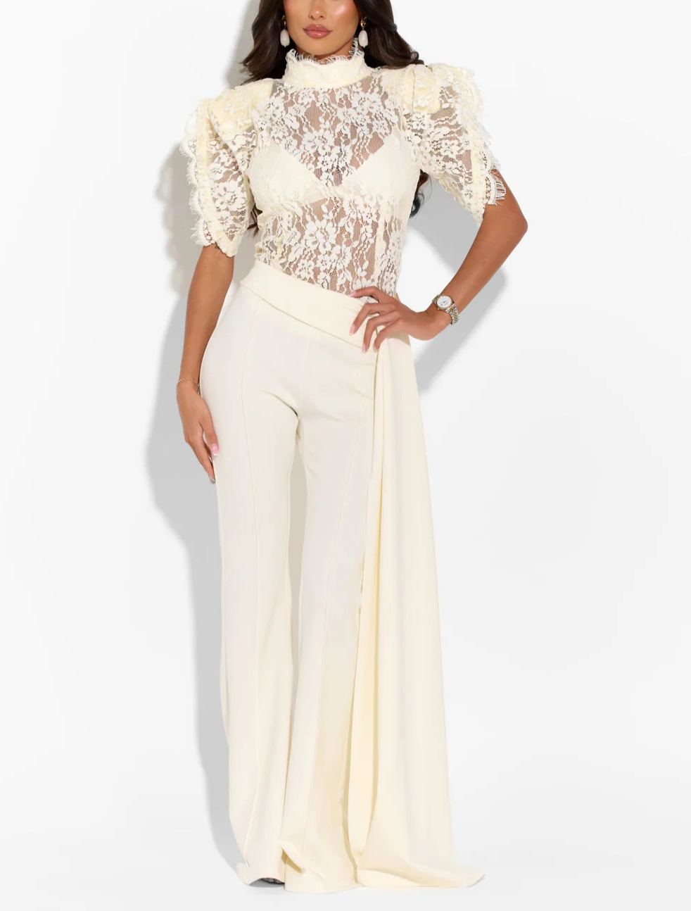 Lace Top Set
