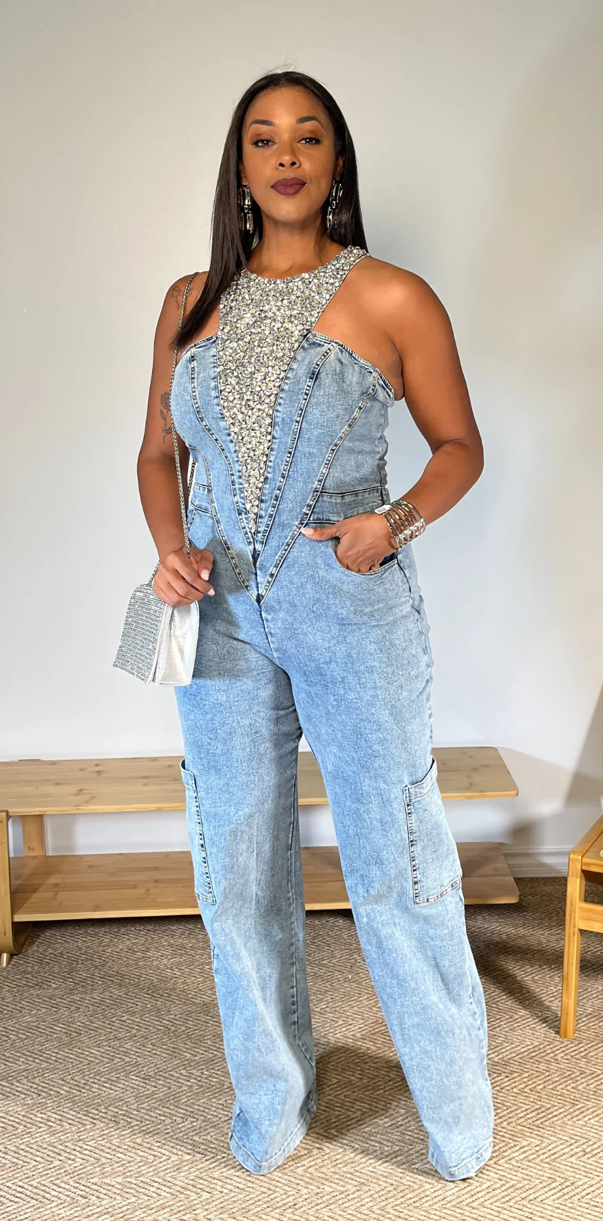 Denim Jumpsuit