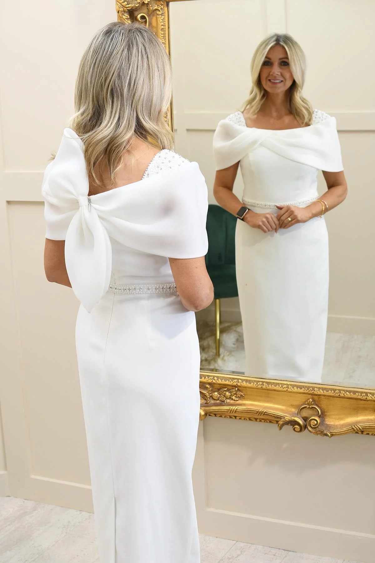 Diamante Straight Dress 