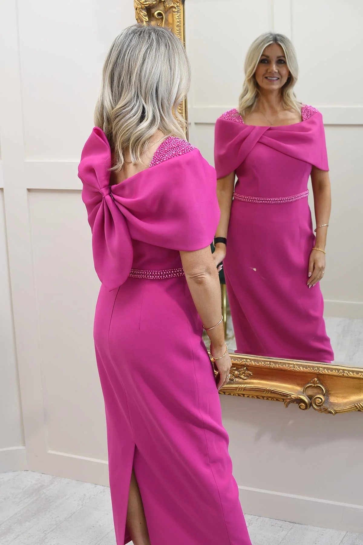 Diamante Straight Dress 