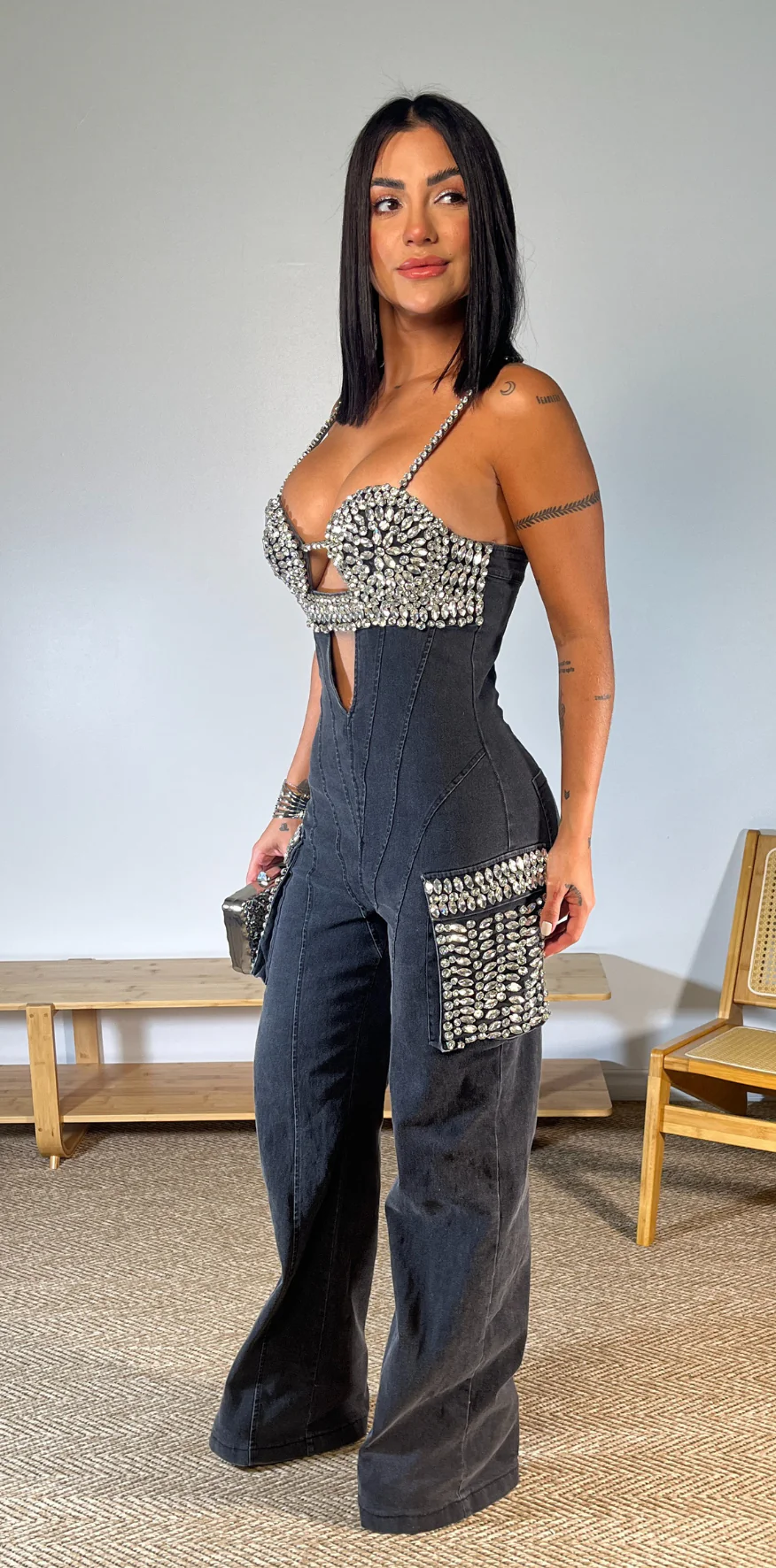 Denim Jumpsuit