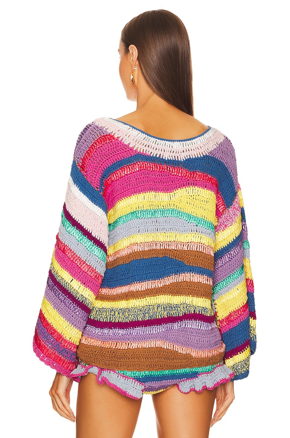 Colorful knitted set