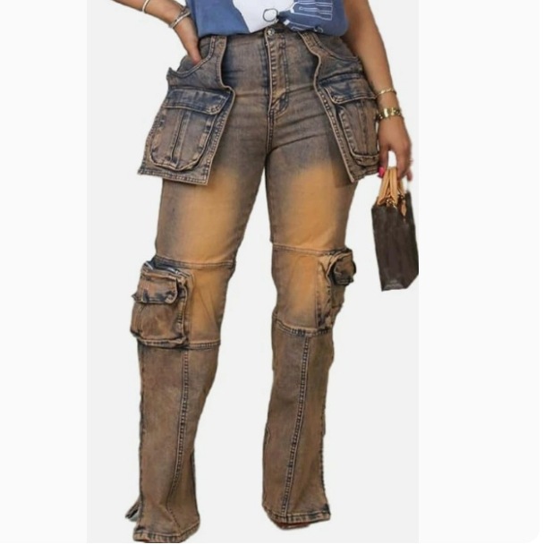 Casual Versatile Multi-Pocket Work Pants