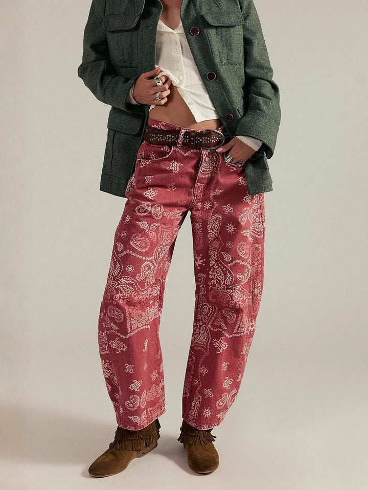 Your Luck Day Mid Rise Barrel Jeans