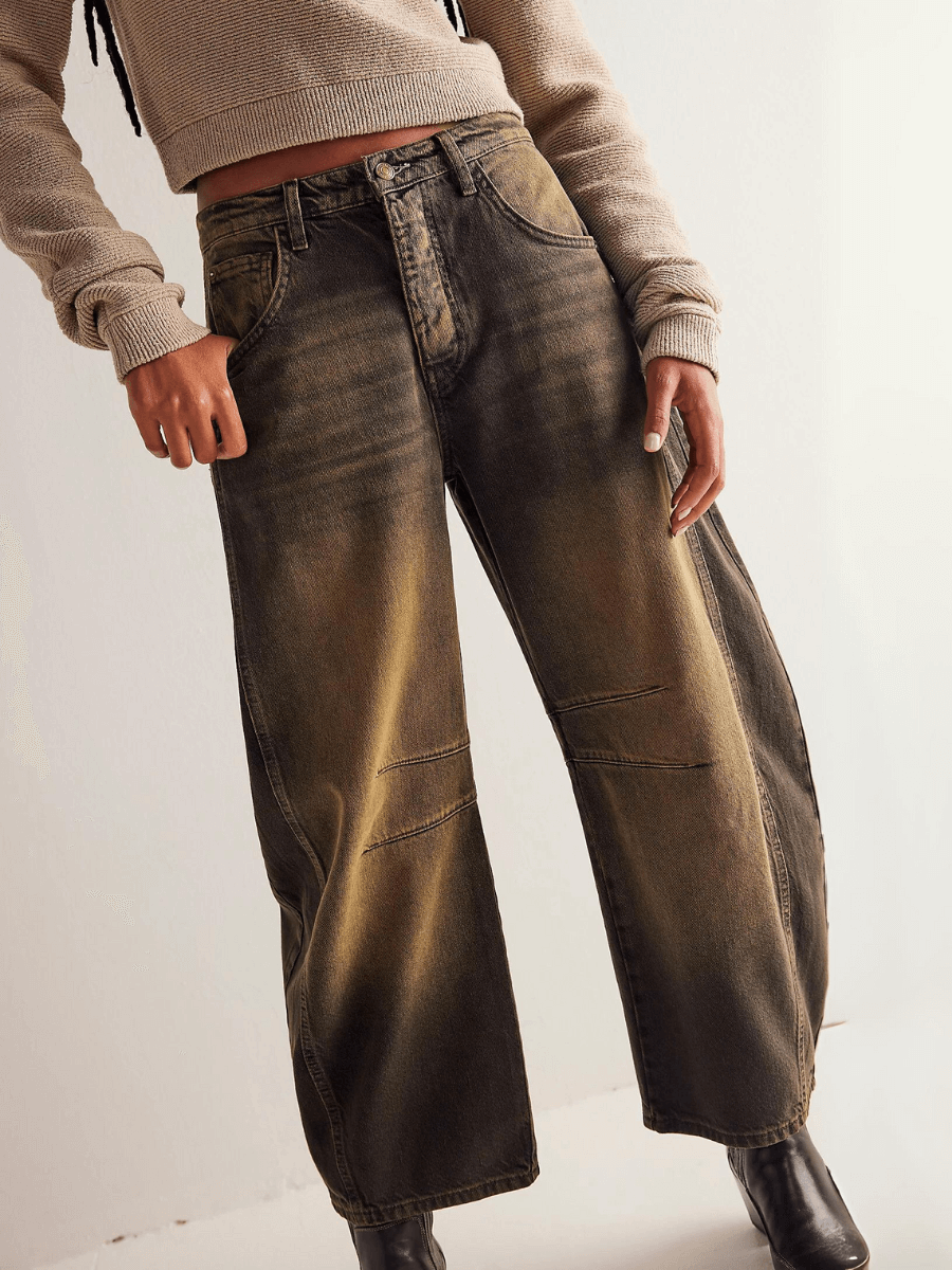 Merissa Mid Waisted Wide Leg Jeans