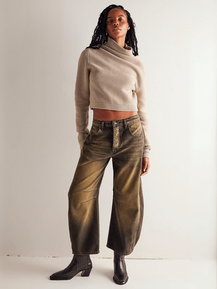 Merissa Mid Waisted Wide Leg Jeans