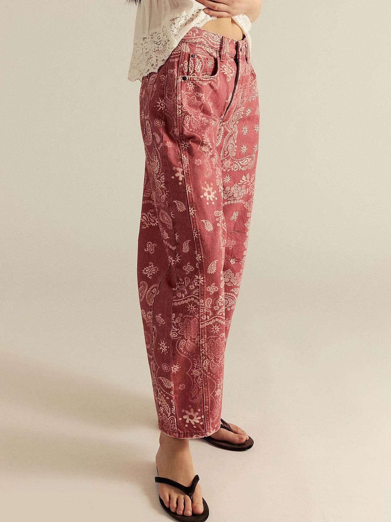 Your Luck Day Mid Rise Barrel Jeans