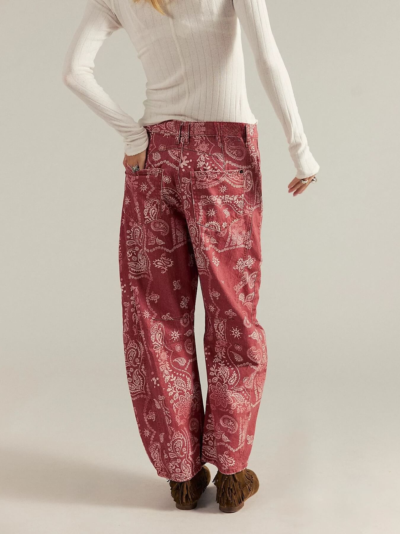 Your Luck Day Mid Rise Barrel Jeans