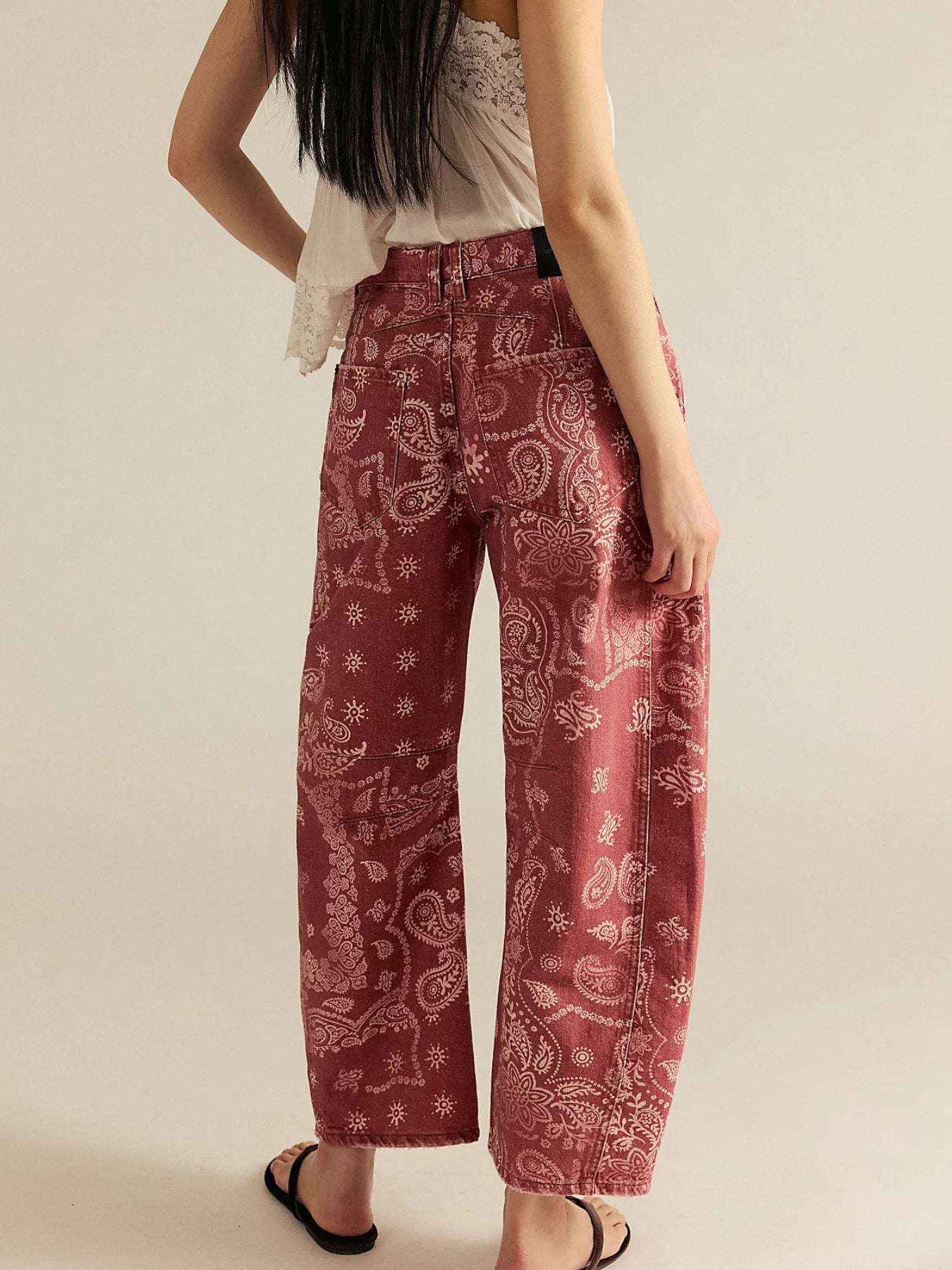 Your Luck Day Mid Rise Barrel Jeans