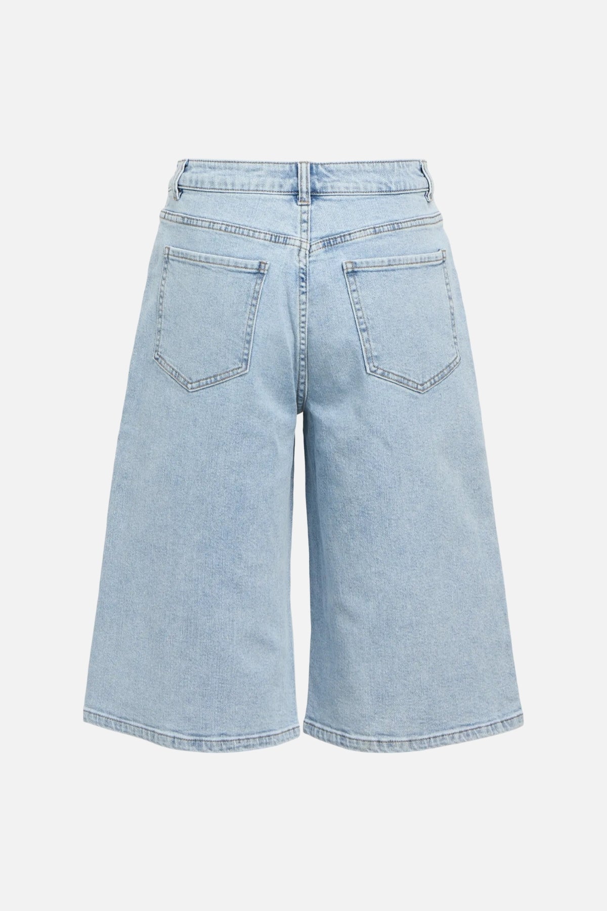 Isra Bermuda Shorts - Medium Blue Denim