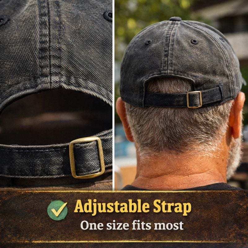 🧢 2026 New Year Hot Sale |  Vintage Distressed “OLD & DON’T CARE” Cap