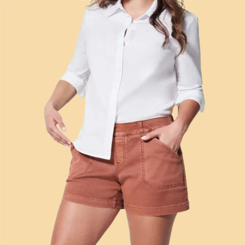Womens Stretch Cotton Short