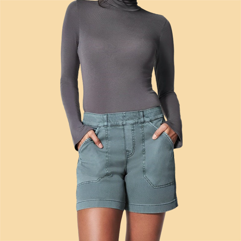 Womens Stretch Cotton Short
