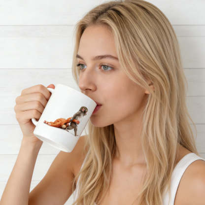 Personalized Monkey Punch Mug - Gift For Animal Lovers