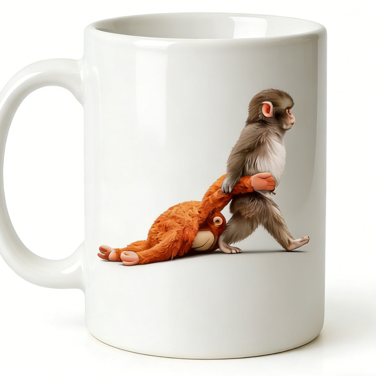 Personalized Monkey Punch Mug - Gift For Animal Lovers
