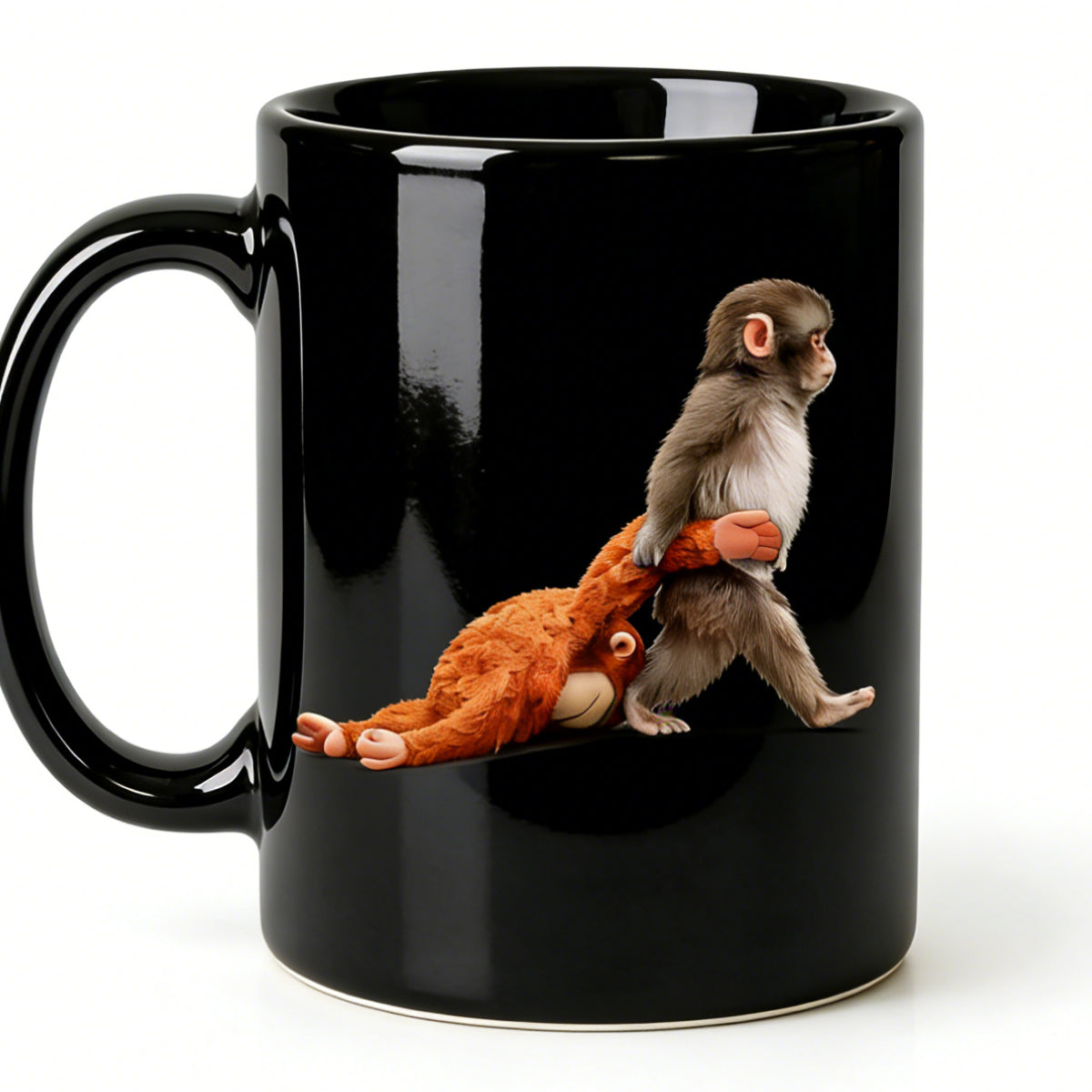 Personalized Monkey Punch Mug - Gift For Animal Lovers