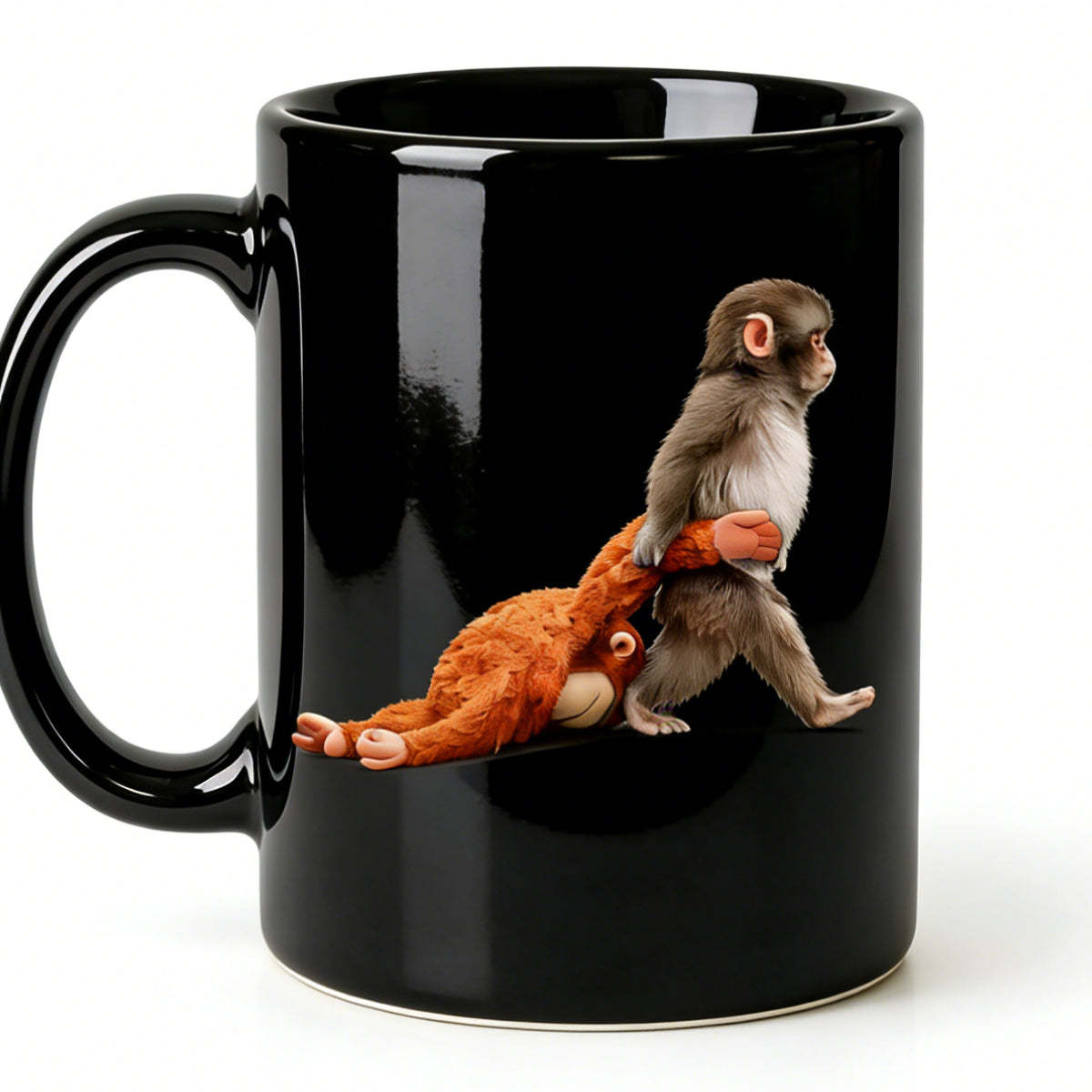Personalized Monkey Punch Mug - Gift For Animal Lovers