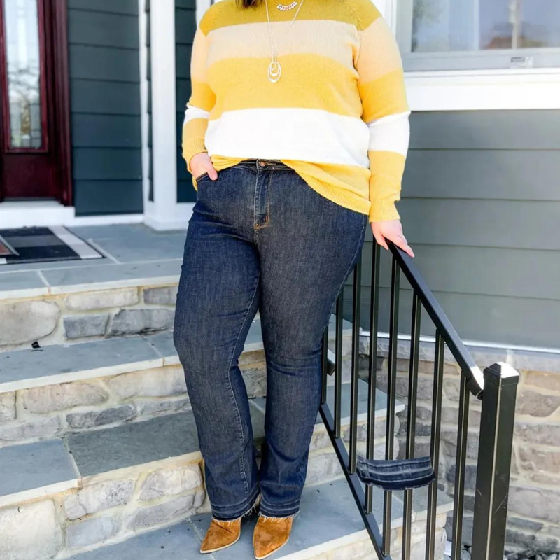 JB High Rise Tummy Control Bootcut Jeans