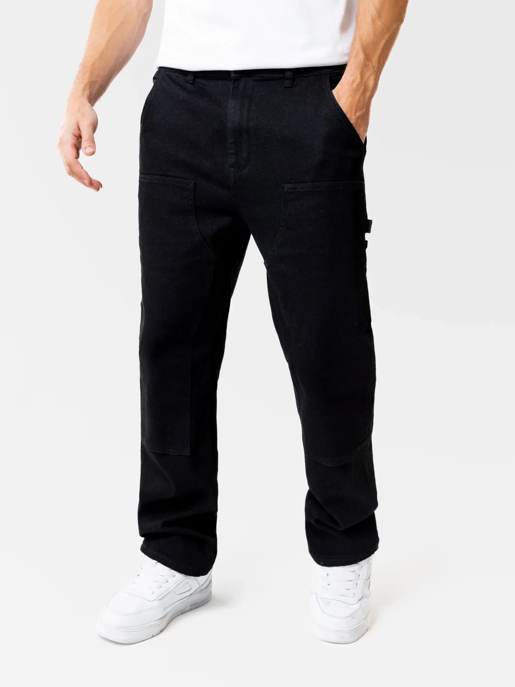 Panel Jeans - Black