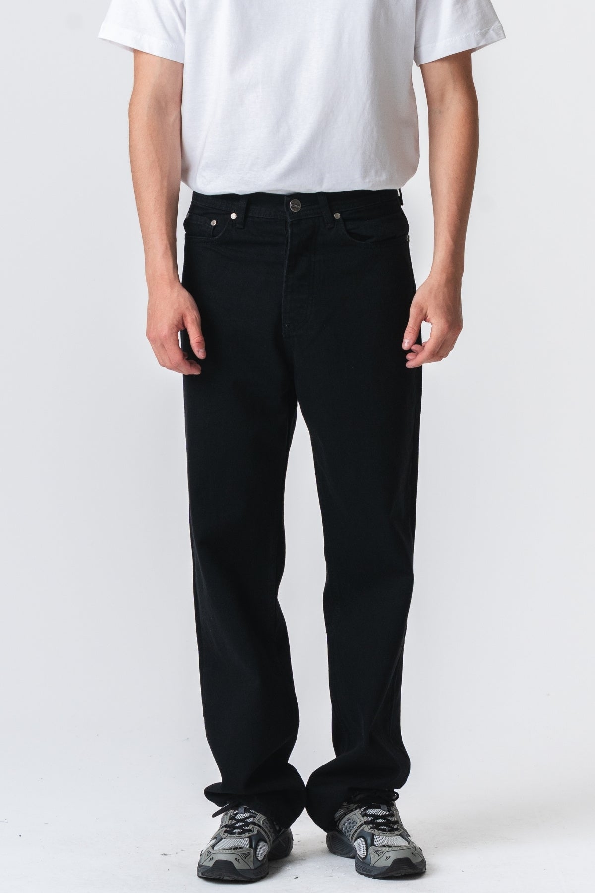 Baggy Jeans - Black Denim