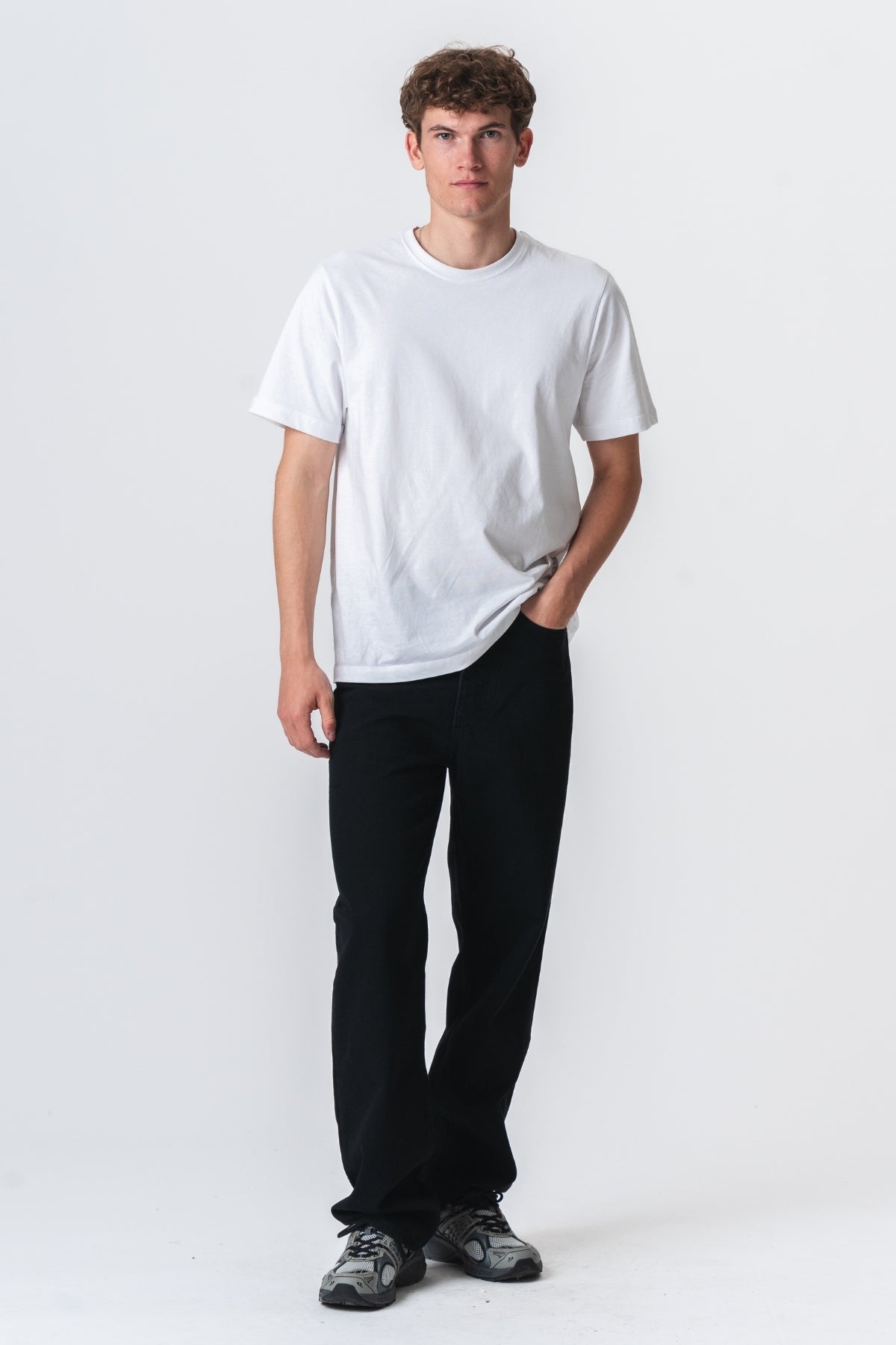 Baggy Jeans - Black Denim
