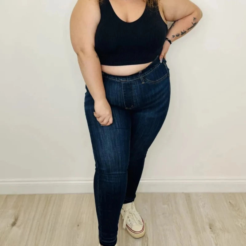 JB Tummy Control Comfy Pull On Jeans
