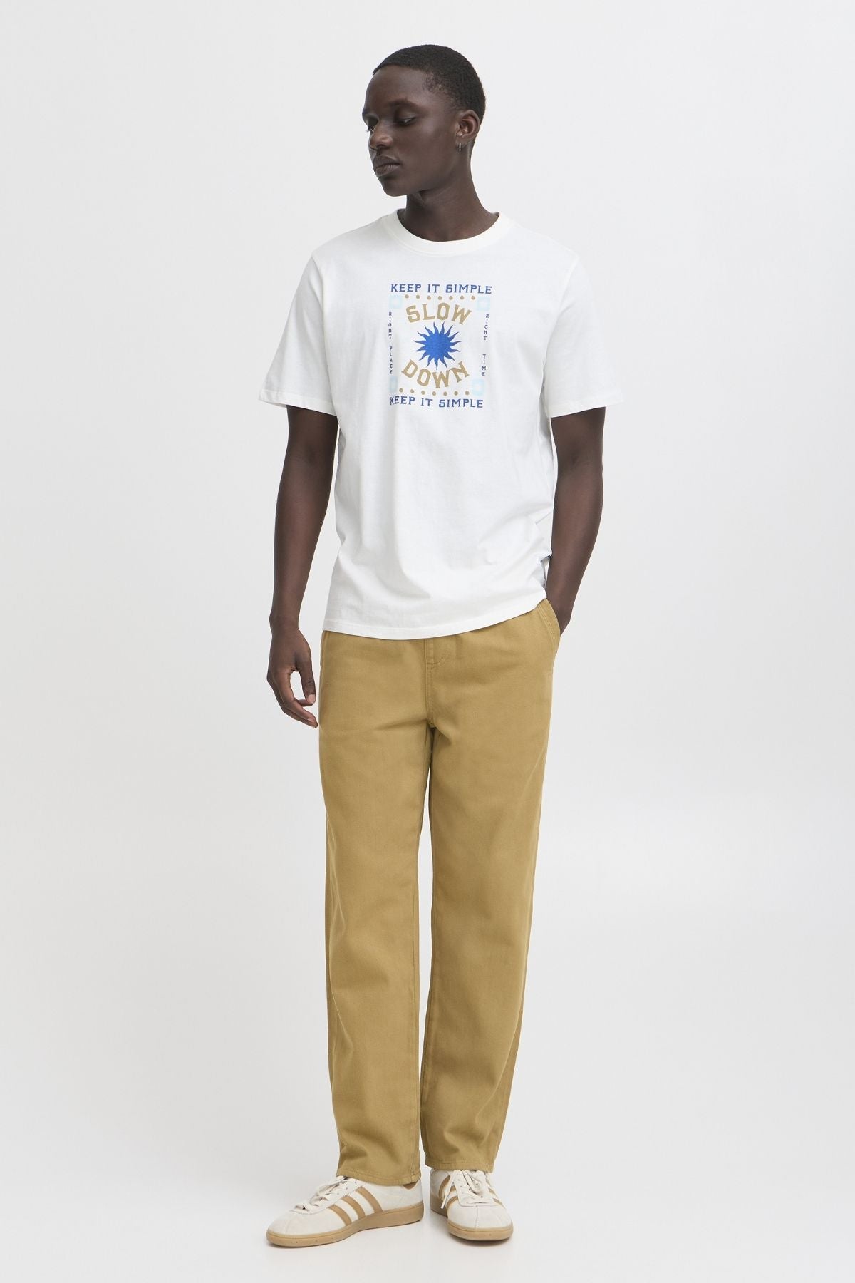 Caleb Loose Fit Jeans - Light Brown