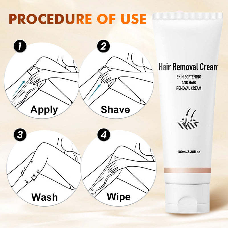 Versatile Aromatic Mild Formula Hair Removal Cream