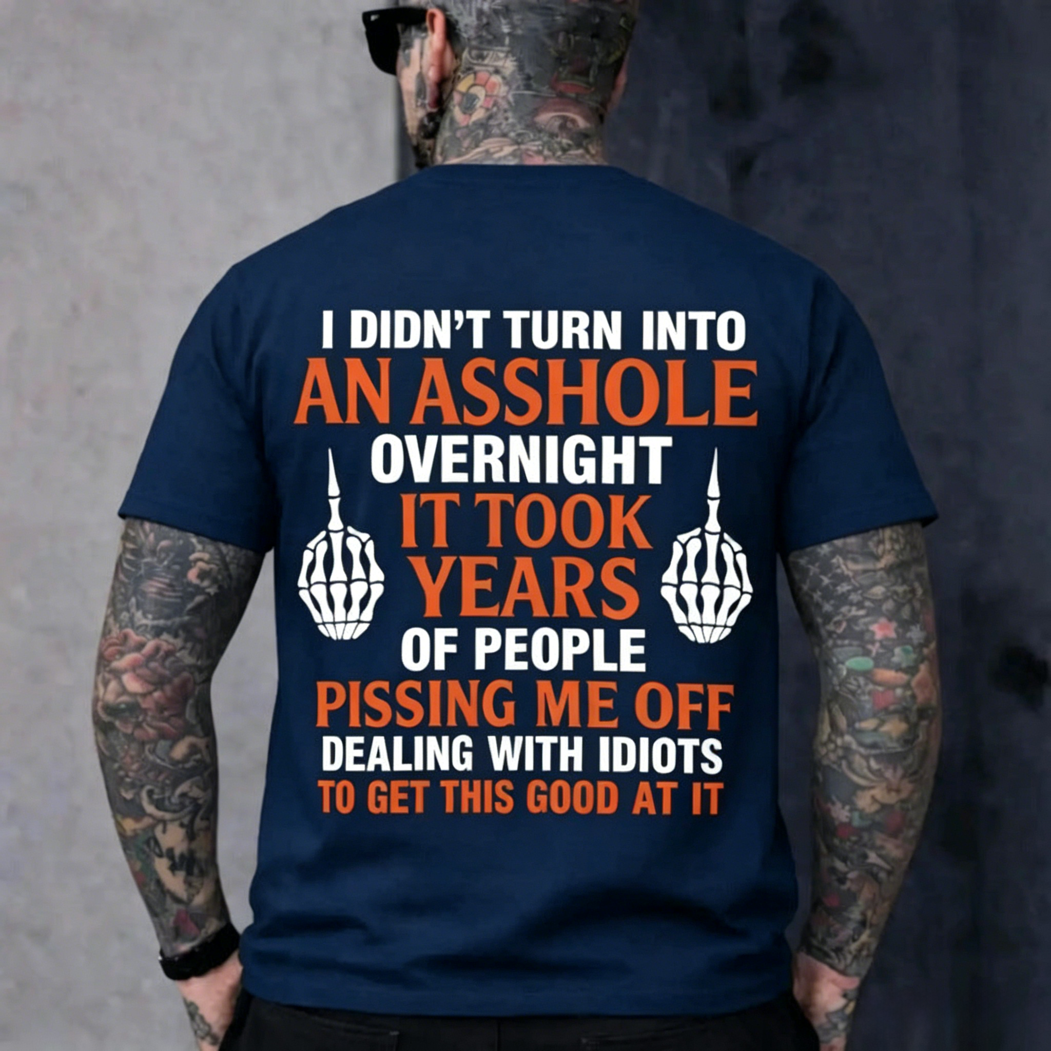 Funny Sarcastic Quote T-Shirt for Men Graphic Tee Short Sleeve Crew Neck Casual Streetwear
