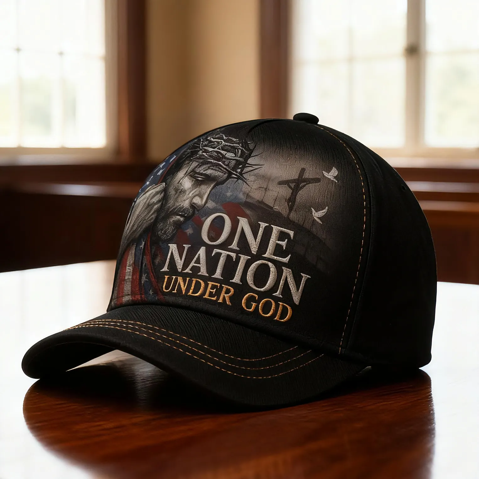 🏆Flash Sale 60% OFF -  “One Nation Under God” Commemorative Set ✝️✨ A Tribute to Faith, Freedom, and the American Spirit