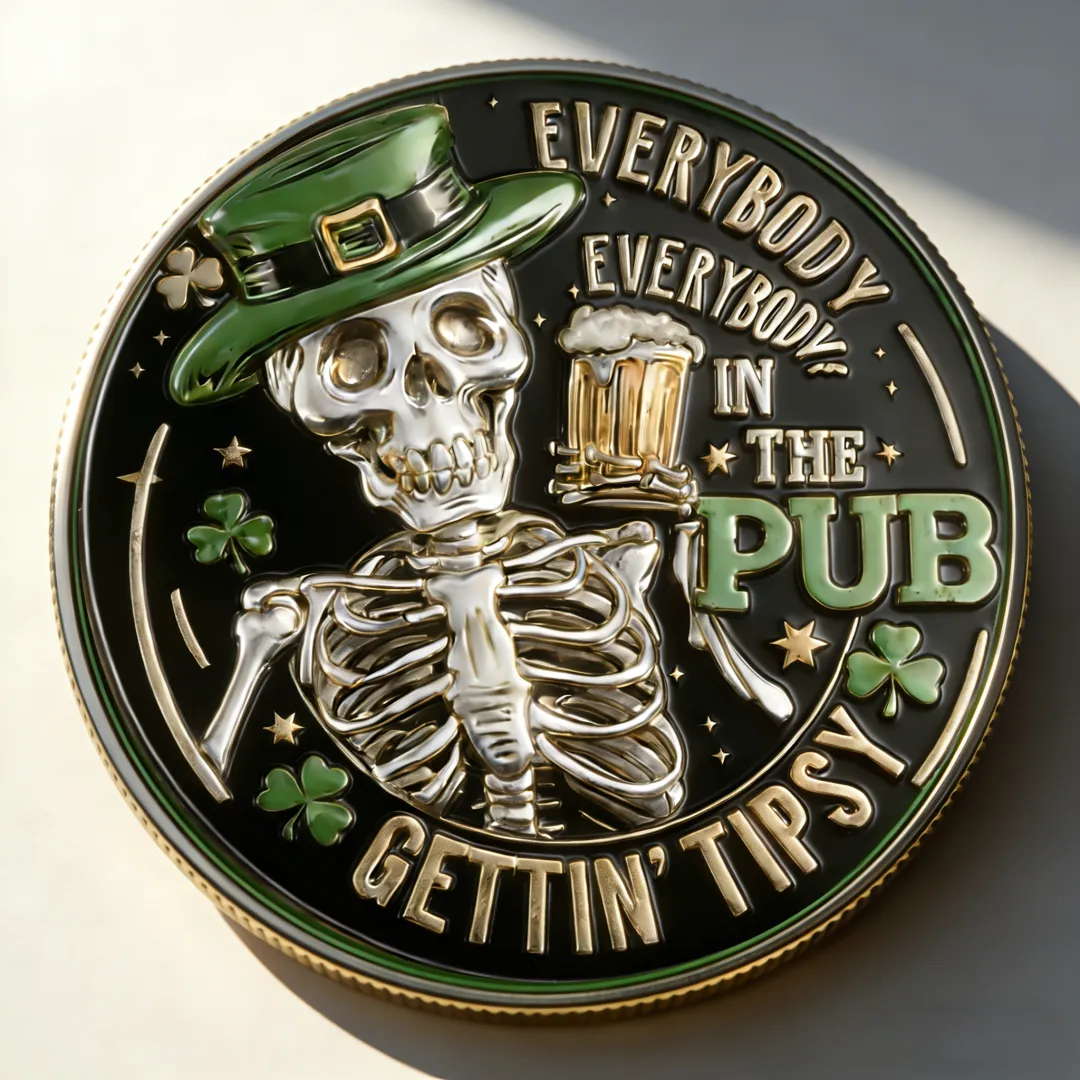 🏆 New Year Special Offer, 40% Off! 🔥 St. Patrick's Day Metal Commemorative Coin