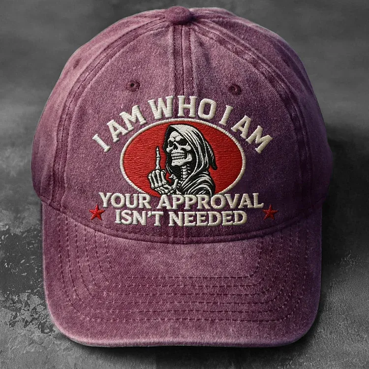 I Am Who I Am Embroidery Cap
