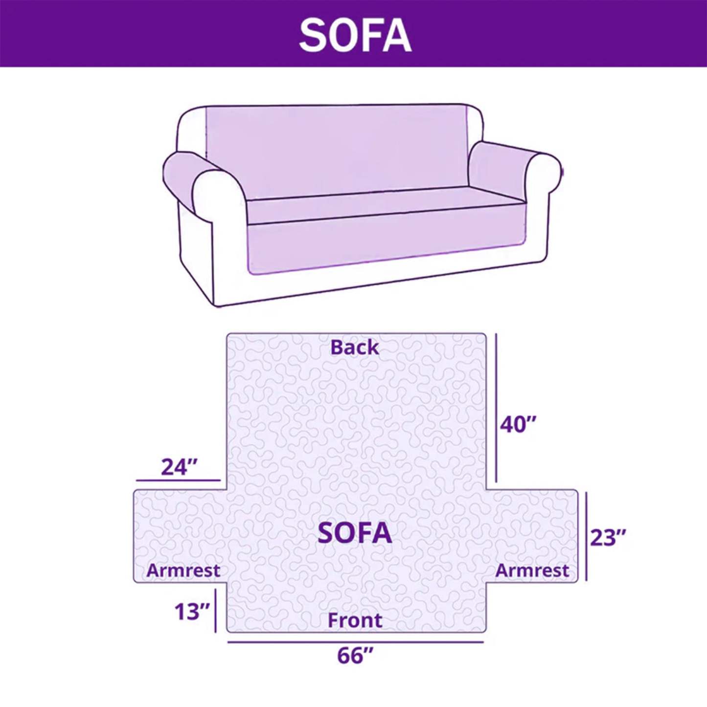 Highland Cow Quilted Sofa Cover