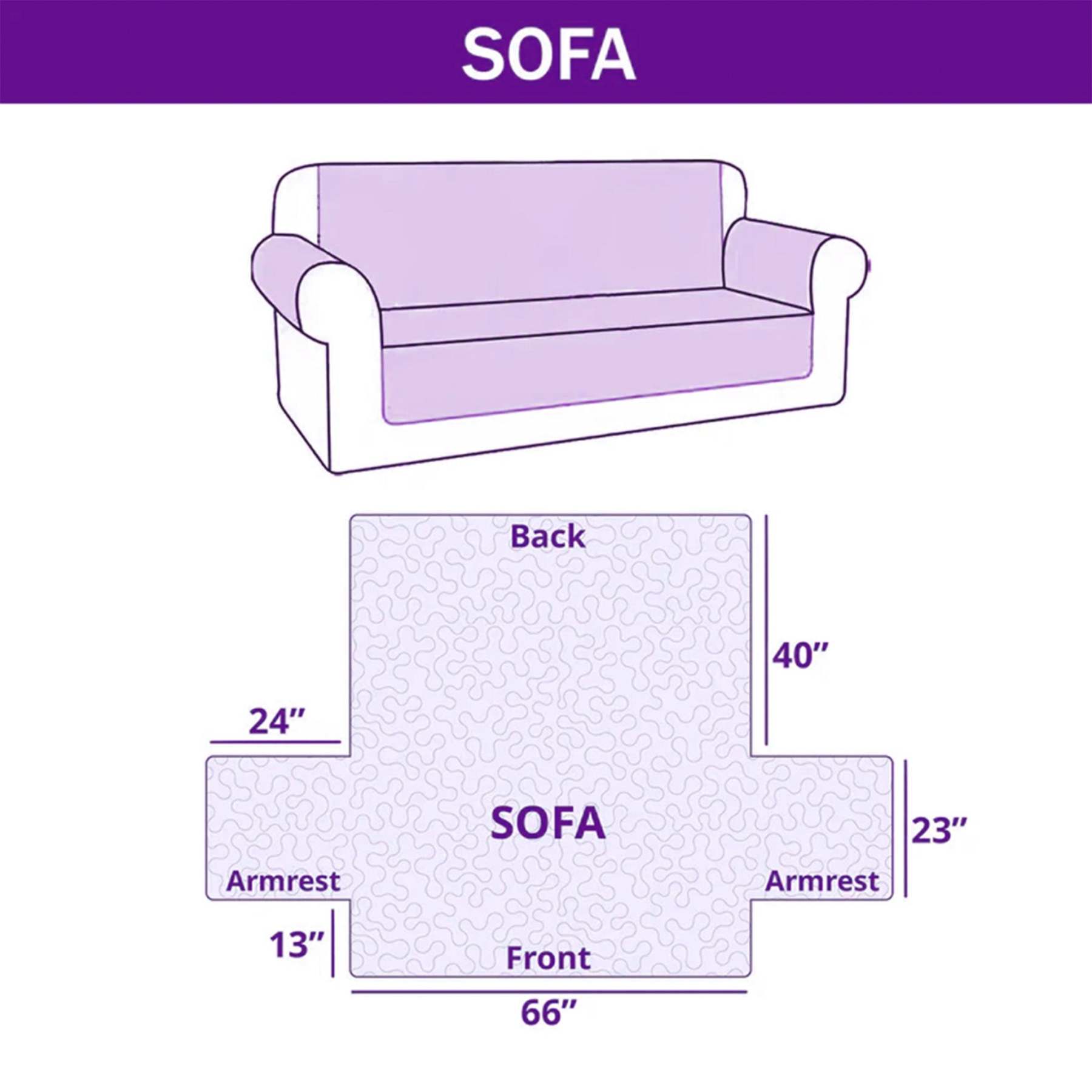 Highland Cow Quilted Sofa Cover