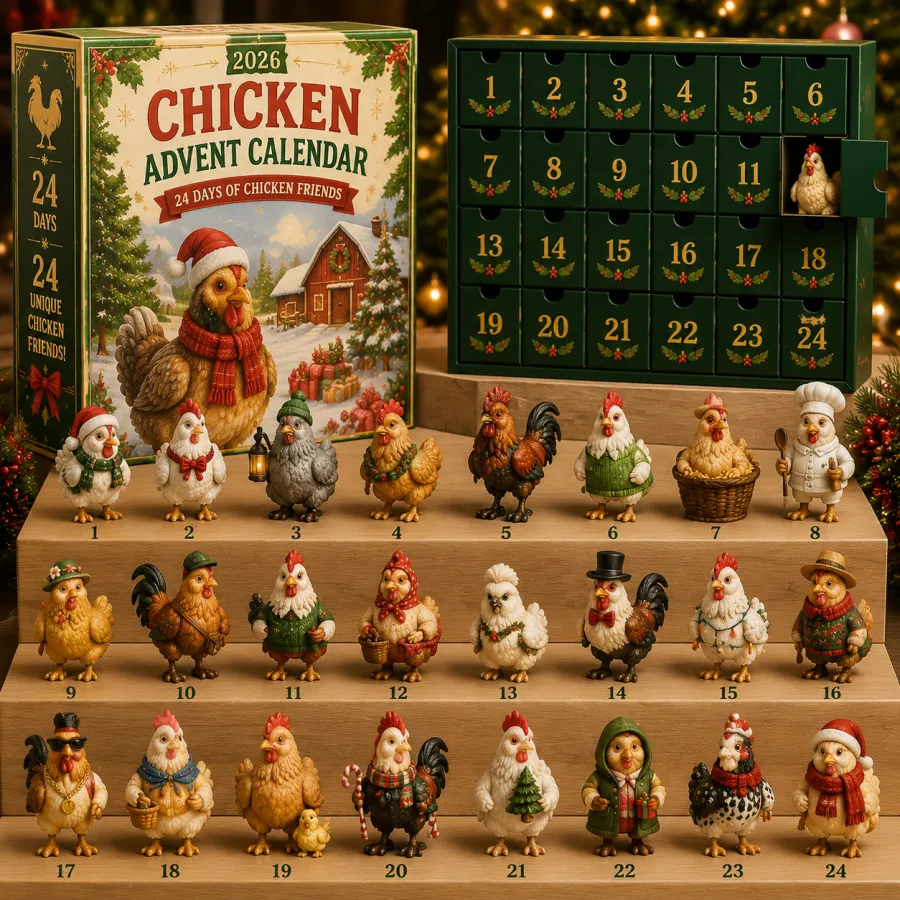 🐔 24 Days of Christmas Chicken Magic Starts Here 🎄