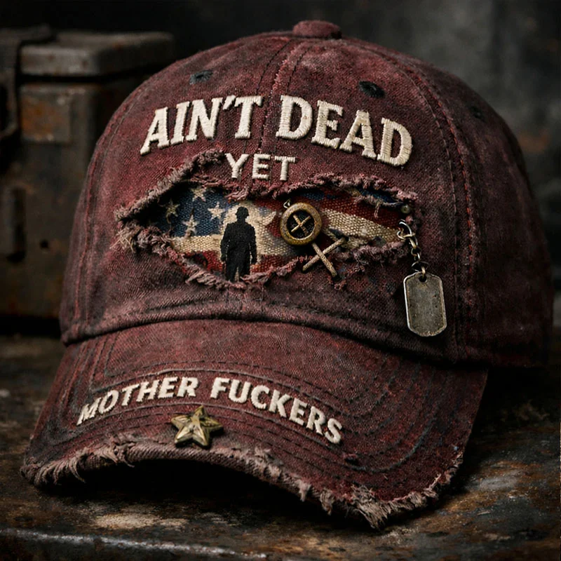 AIN'T DEAD YET – Old Man Club Combat Cap 💥
