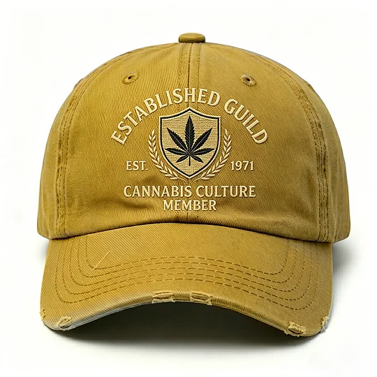 Retro Cannabis Culture Member Cap