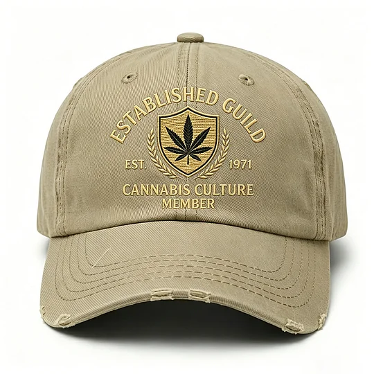 Retro Cannabis Culture Member Cap