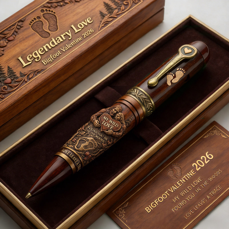 Bigfoot Valentine 2026 — Legendary Love Collector Pen